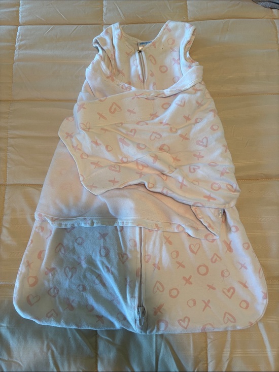 Halo Other - Halo Heart & XO Sleep Sack for Baby - Cozy Zippered Swaddle